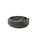 Load image into Gallery viewer, Abhinn Classic Silver Replica Temple Design Bracelet With Studded Silver Beads For Women.