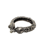 Load image into Gallery viewer, Abhinn Silver Replica Elephant And Floral Design Premium Bangle For Women