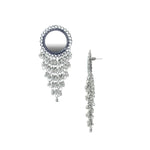 Load image into Gallery viewer, Abhinn Stylish German Silver Afghani Jhalar Earrings for Women