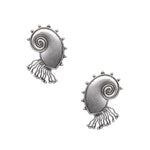 Load image into Gallery viewer, Abhinn Silver Replica Antique Sea Shell Design Earrings For Women