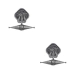 Load image into Gallery viewer, Abhinn Silver Replica Antique Coin Design Earrings For Women