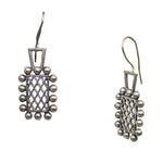 Load image into Gallery viewer, Abhinn Silver Replica Antique Window Design Earrings For Girls