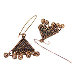 Load image into Gallery viewer, Abhinn Classy Copper Plated Geometrical Shape Hoops Earrings For Women