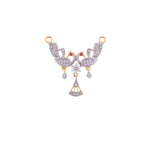 Load image into Gallery viewer, Abhinn Latest Pink Peacock Design Mangal sutra With Earrings For Women