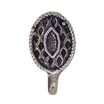 Load image into Gallery viewer, Combo of 3 Oxidised Silver Temple Design Non-Pierced Nose Pin For Women