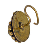 Load image into Gallery viewer, Abhinn Oxidised Gold Sky Blue Non-Pierced Nose Pin For Women