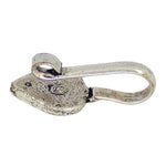 Load image into Gallery viewer, Abhinn Stylish Oxidised Dual Tone Peacock Design Non-Pierced Nose Pin For Women