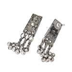 Load image into Gallery viewer, Abhinn Black Polished Floral Design Choker Set For Women