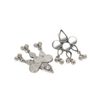 Load image into Gallery viewer, Abhinn Silver Oxidised Geometrical Design With Mirror Work Necklace Set For Women