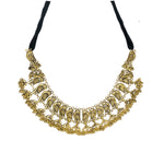 Load image into Gallery viewer, Abhinn Golden Oxidised Unique Parrot Design Necklace Set For Women