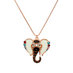 Load image into Gallery viewer, Beautiful statement Ganesha Black n White Pendant with Multicolor Beads