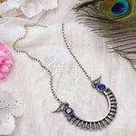 Load image into Gallery viewer, Abhinn Silver Replica Tribal Parrot Design Pendant With CZ Stones For Women