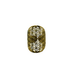 Load image into Gallery viewer, Abhinn Antique Golden Oxidised Net Design Ring For Women