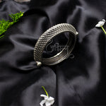 Load image into Gallery viewer, Abhinn Silver Lookalike Temple Design Rajasthani Kada For Girls