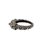 Load image into Gallery viewer, Abhinn Silver Replica Bracelet With Elephant Design White CZ Stones For Girls
