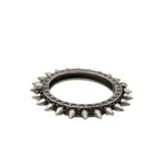 Load image into Gallery viewer, Abhinn Antique Silver Replica Tribal Bracelet Studded With Silver Beads For Women.
