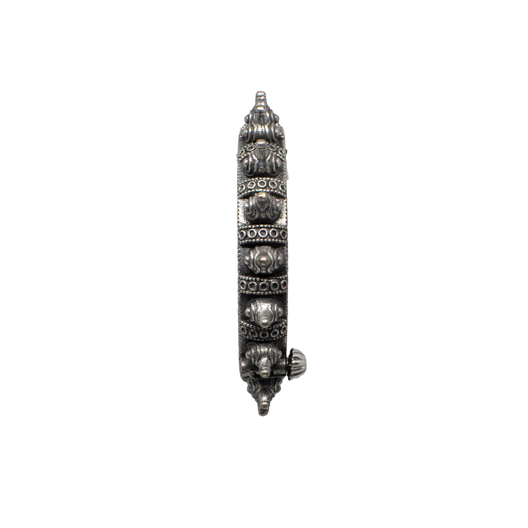 Abhinn Silver Replica Kara With Tribal Design For Girls