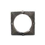 Load image into Gallery viewer, Abhinn Silver Replica Square Bracelet With Temple Design For Women
