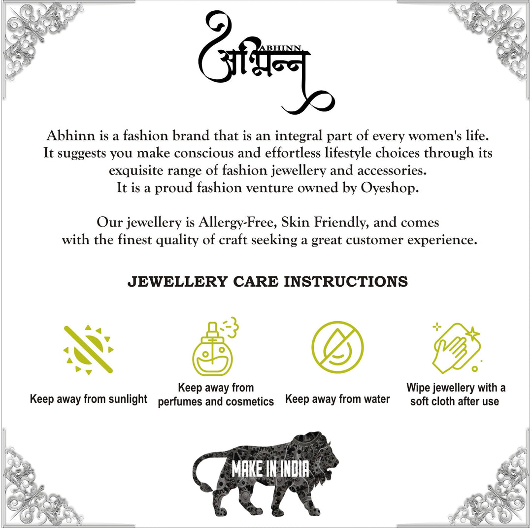 Abhinn Jewellery Care Guide