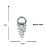 Load image into Gallery viewer, Abhinn Stylish German Silver Afghani Jhalar Earrings for Women
