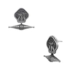 Load image into Gallery viewer, Abhinn Silver Replica Antique Coin Design Earrings For Women
