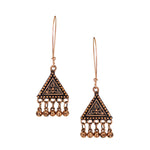 Load image into Gallery viewer, Abhinn Classy Copper Plated Geometrical Shape Hoops Earrings For Women
