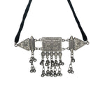 Load image into Gallery viewer, Abhinn Unique Silver Oxidised Tribal Design Choker For Women
