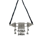 Load image into Gallery viewer, Abhinn Unique Silver Oxidised Tribal Design Choker For Women
