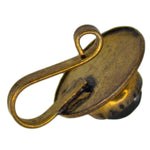 Load image into Gallery viewer, Abhinn Golden Oxidised Black Stone Non-Pierced Nose Pin For Women
