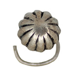 Load image into Gallery viewer, Abhinn Designer Oxidised Silver Floral Pierced Nose Pin For Women

