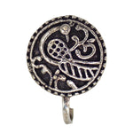Load image into Gallery viewer, Combo of 3 Oxidised Silver Temple Design Non-Pierced Nose Pin For Women
