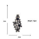 Load image into Gallery viewer, Abhinn Silver Oxidised Black Floral Design Hasli Necklace Set For Women
