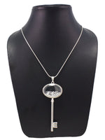Load image into Gallery viewer, Stylish Statement Key Pendant with Glass crystal stone
