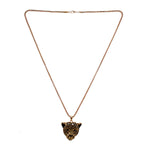 Load image into Gallery viewer, Latest Designer Statement Golden Leopard Pendant 
