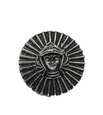 Load image into Gallery viewer, Abhinn Antique Silver Oxidised Durga Design Ring For Women
